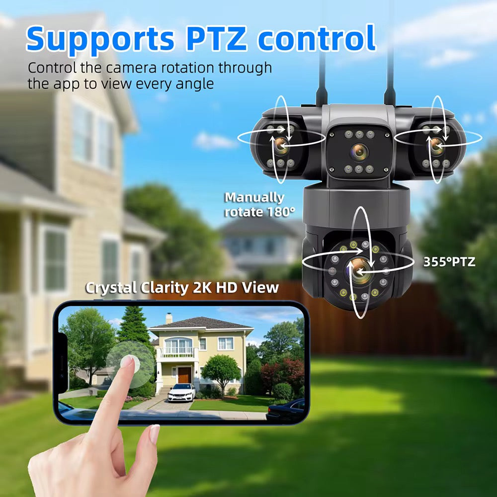 AI 4K Wired CCTV camera