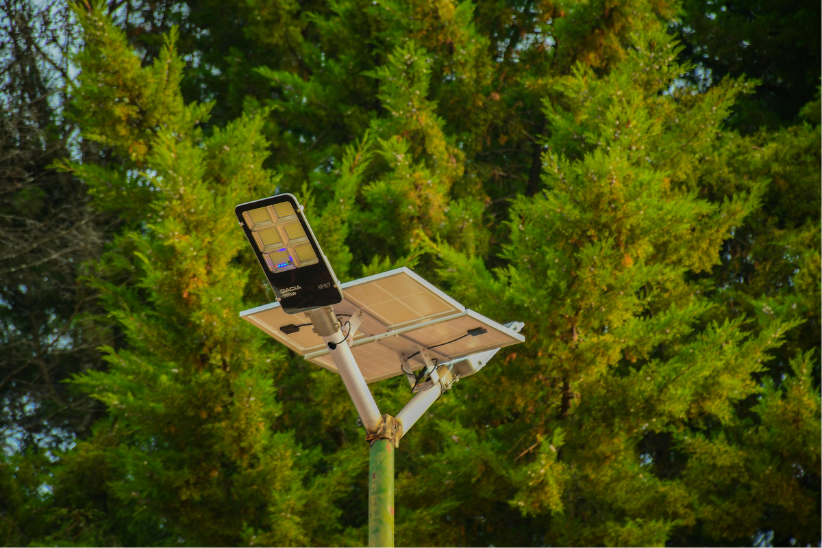 1800W Solar Street Light With Panel