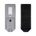 Commercial solar street light, all-in-one die-cast aluminium body with integrated solar panel